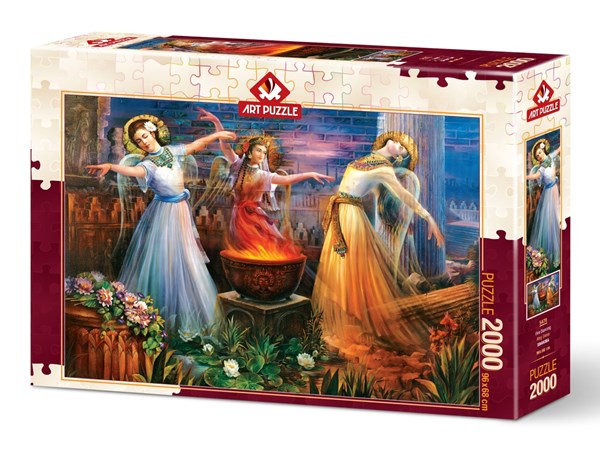 Art Puzzle (5470) - "Fire Dance" - 2000 pieces puzzle