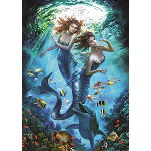 Art Puzzle (4209) - "Mermaids" - 500 pieces puzzle