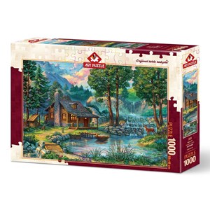 Art Puzzle (4223) - "Fairytale House" - 1000 pieces puzzle