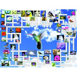 SunsOut (10172) - Irv Brechner: "Puzzle Combo, Taking Flight" - 500 pieces puzzle