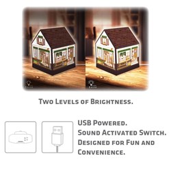 Pintoo (r1002) - Nan Jun: "Bear Coffee" - 208 pieces puzzle