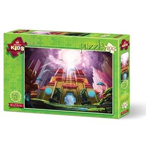 Art Puzzle (4530) - "The Fantastic Castle" - 200 pieces puzzle