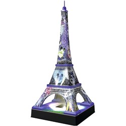 Ravensburger (12520) - "Disney Eiffel Tower" - 216 pieces puzzle