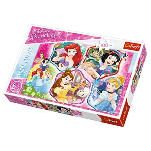 Trefl (16339) - "Disney Princess" - 100 pieces puzzle