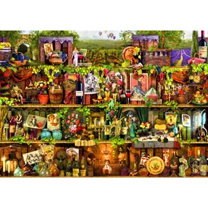 Bluebird Puzzle (70142) - Aimee Stewart: "Wine Shelf" - 2000 pieces puzzle