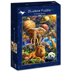 Bluebird Puzzle (70012) - Adrian Chesterman: "Universal Beauty" - 1000 pieces puzzle