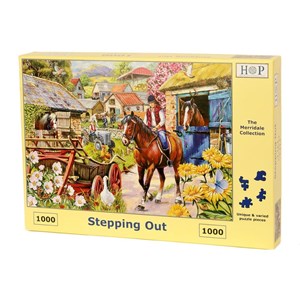 The House of Puzzles (4715) - "Stepping Out" - 1000 pieces puzzle