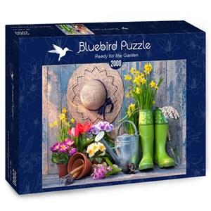 Bluebird Puzzle (70031) - Alexander Raths: "Ready for the Garden" - 2000 pieces puzzle
