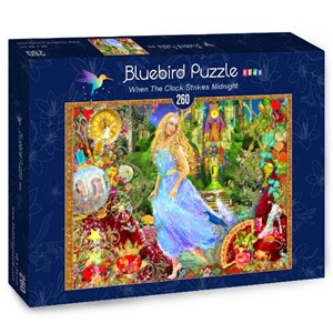 Bluebird Puzzle (70390) - Aimee Stewart: "When The Clock Strikes Midnight" - 260 pieces puzzle
