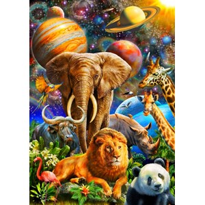 Bluebird Puzzle (70392) - Adrian Chesterman: "Universal Beauty" - 150 pieces puzzle