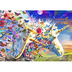 Bluebird Puzzle (70397) - Adrian Chesterman: "Unicorn Dream" - 150 pieces puzzle