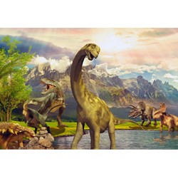 Bluebird Puzzle (70369) - "Dinosaurs" - 260 pieces puzzle