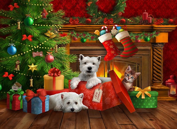 SunsOut (29710) - Tom Wood: "The Perfect Gift" - 500 pieces puzzle