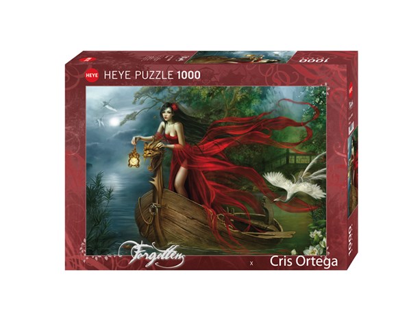 Heye (29389) - Cris Ortega: "Swans" - 1000 pieces puzzle