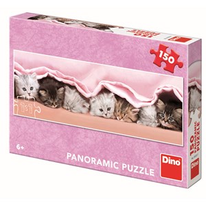 Dino (39325) - "Kittens" - 150 pieces puzzle