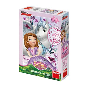 Dino (42216) - "Sofia the First" - 200 pieces puzzle