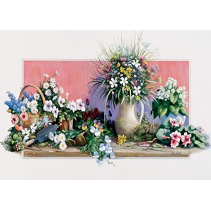 Art Puzzle (4208) - "Spring Flowers" - 500 pieces puzzle