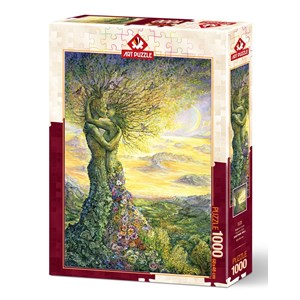 Art Puzzle (5175) - Josephine Wall: "Love of Nature" - 1000 pieces puzzle
