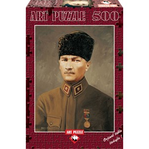 Art Puzzle (4158) - "Ghazi Mustafa Kemal Atatürk" - 500 pieces puzzle