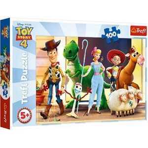 Trefl (16356) - "Toy Story 4" - 100 pieces puzzle