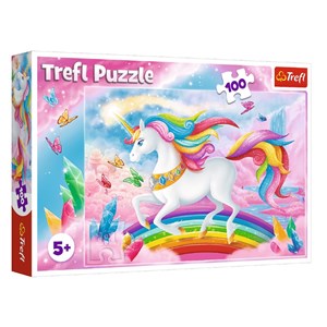 Trefl (16364) - "Unicorn" - 100 pieces puzzle