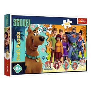 Trefl (15397) - "Scooby Doo" - 160 pieces puzzle