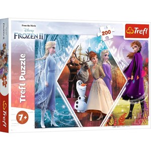 Trefl (13249) - "Frozen II" - 200 pieces puzzle
