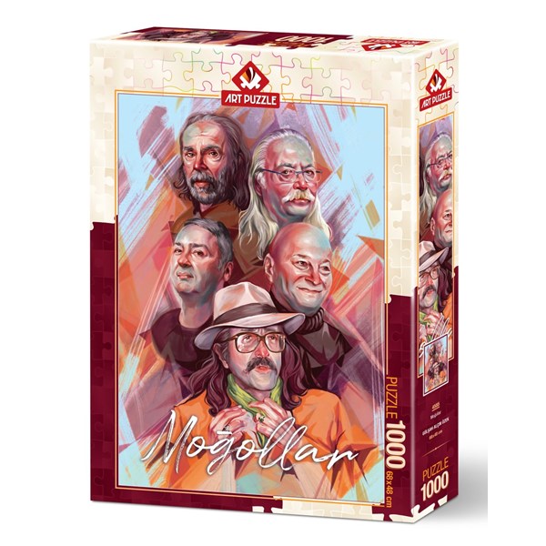 Art Puzzle (4585) - "Mongolians" - 1000 pieces puzzle