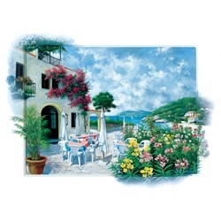 Art Puzzle (5026) - Peter Motz: "Beach Cafe" - 260 pieces puzzle