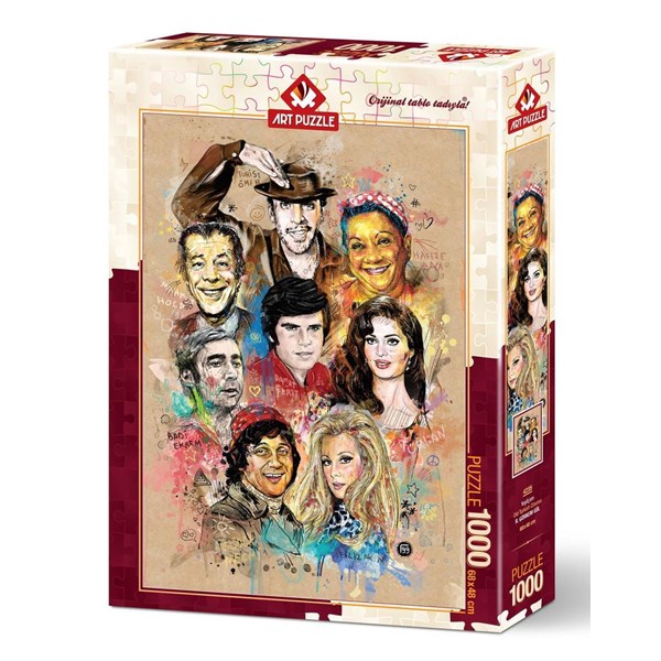 Art Puzzle (4235) - "Yeşilçam" - 1000 pieces puzzle