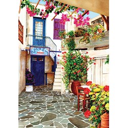 Art Puzzle (4581) - "Flower Courtyard" - 260 pieces puzzle