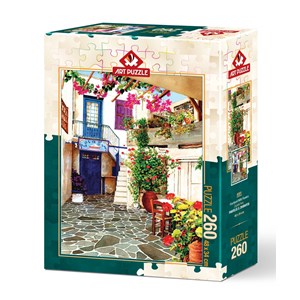 Art Puzzle (4581) - "Flower Courtyard" - 260 pieces puzzle