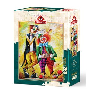 Art Puzzle (5030) - "Musician Clowns" - 260 pieces puzzle