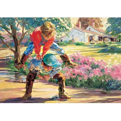 Art Puzzle (5032) - Corinne Hartley: "Children" - 260 pieces puzzle