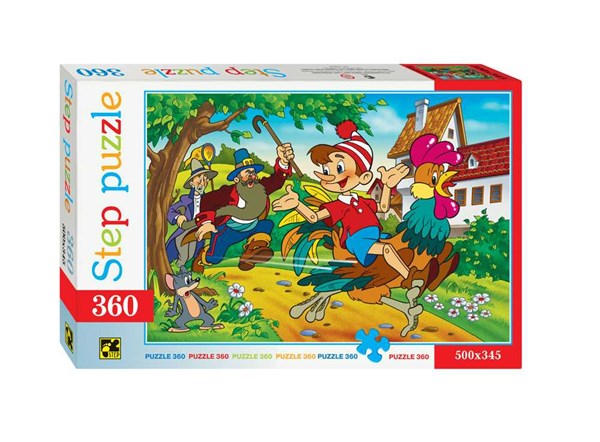 Step Puzzle (73031) - "​​Pinocchio" - 360 pieces puzzle