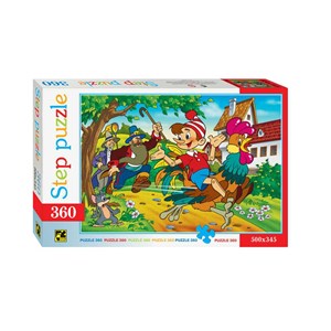 Step Puzzle (73031) - "​​Pinocchio" - 360 pieces puzzle