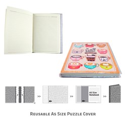 Pintoo (y1015) - "Puzzle Cover, Cafe shop" - 329 pieces puzzle