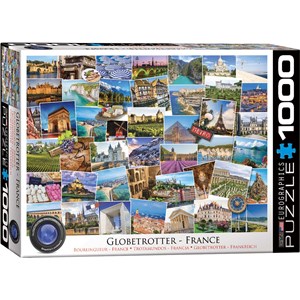 Eurographics (6000-5466) - "France" - 1000 pieces puzzle