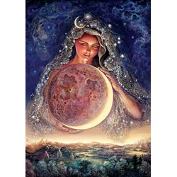 Art Puzzle (5011) - Josephine Wall: "Moon Goddess" - 1000 pieces puzzle