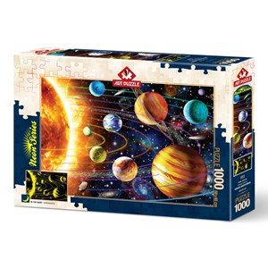 Art Puzzle (5012) - "Solar System" - 1000 pieces puzzle