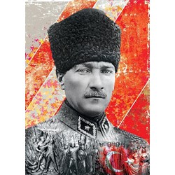 Art Puzzle (4377) - "Mustafa Kemal Atatürk" - 1000 pieces puzzle