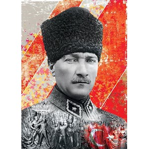 Art Puzzle (4377) - "Mustafa Kemal Atatürk" - 1000 pieces puzzle