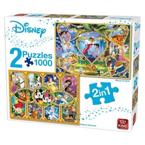 King International (55920) - "Disney" - 1000 pieces puzzle
