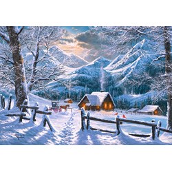 Castorland (C-151905) - "Snowy Morning" - 1500 pieces puzzle