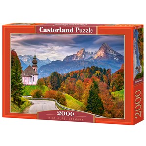 Castorland (C-200795) - "Rian Alps, Germany" - 2000 pieces puzzle