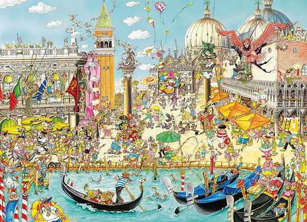 King International (55842) - "Venice" - 1000 pieces puzzle