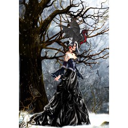 Bluebird Puzzle (70424) - Nene Thomas: "Queen of Shadows" - 1000 pieces puzzle