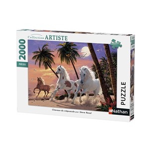 Nathan (87882) - "Horses" - 2000 pieces puzzle