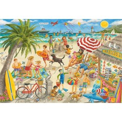 Ravensburger (10842) - "Sunshine at Shelly's" - 100 pieces puzzle