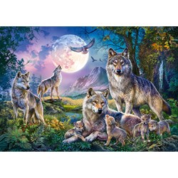 Schmidt Spiele (58954) - "Wolves" - 1500 pieces puzzle